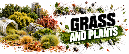 Modelling vegetation for dioramas, miniature bases and gaming terrain